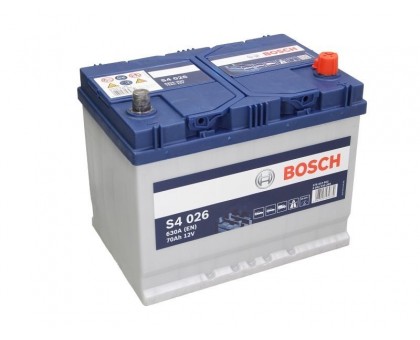 Bosch S4 70Ah 630A 0 092 S40 260 аккумулятор автомобильный 