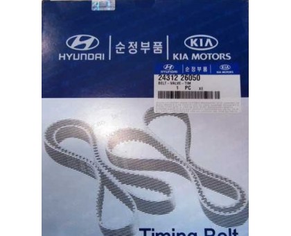 Зубчатый ремень ГРМ Hyundai 24312-26050 на Хендай / 1.4л. / 1.5л. / 1.6л.