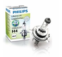 Philips LongLife EcoVision H4, 12V 60/55W лампы автомобильные