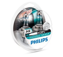  PHILIPS X-treme Vision H4 12V 60/55W +130% лампы автомобильные