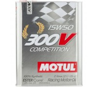 MOTUL 300V COMPETITION 15W50 2L масло моторное