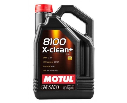 MOTUL 8100 X-clean+ 5W30 5L масло моторное
